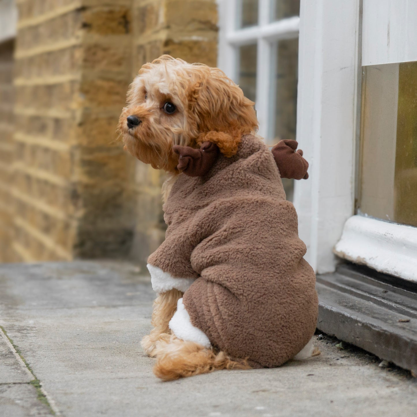 Reindeer Fleece with Antlers